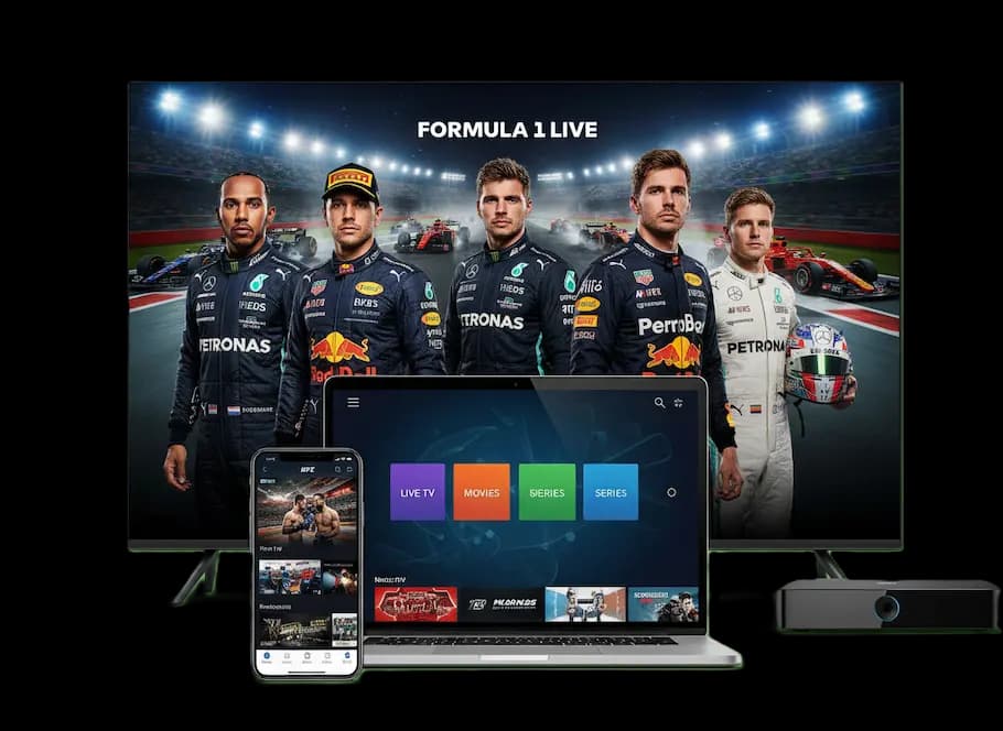 IPTV with subscription: 4K British IPTV box with a 12-month UK IPTV subscription